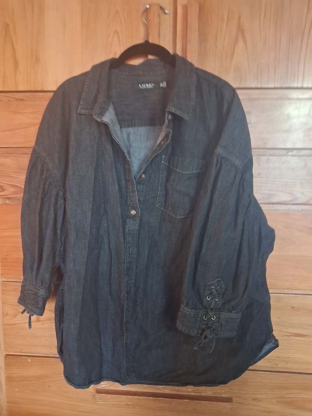 Ralph Lauren Indigo Denim Button-Up Shirt